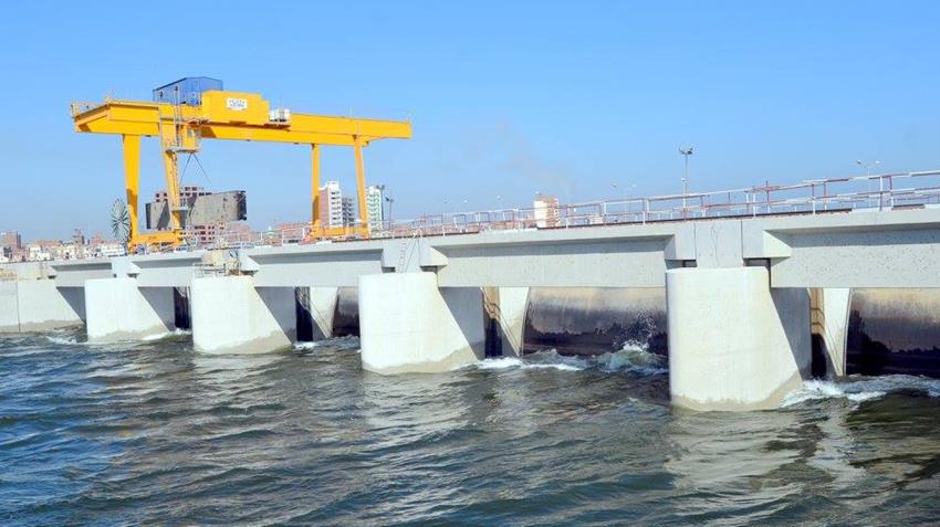 Bridge over New Assiut Barrages