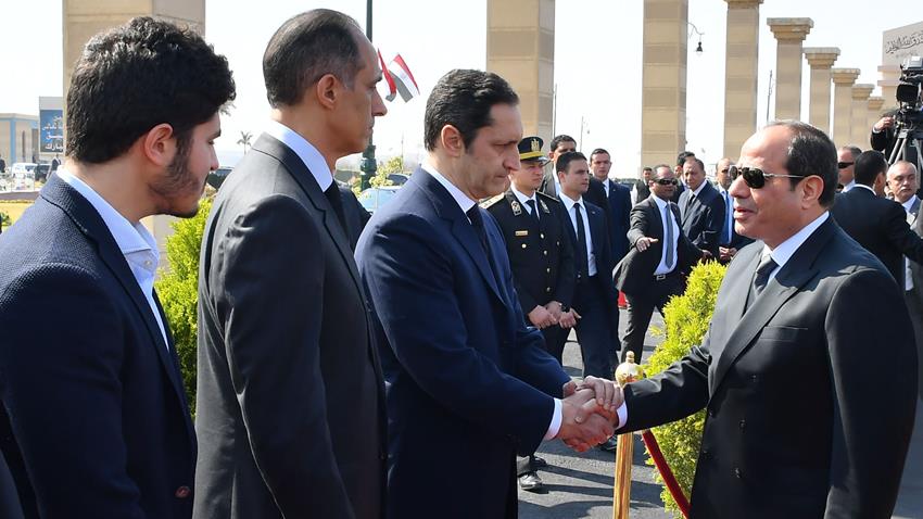 الرئيس عبد الفتاح السيسي يتقدم يتقدم الجنازة العسكرية للرئيس الأسبق حسني مبارك