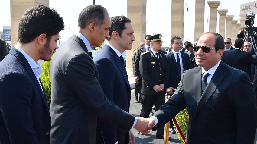 الرئيس عبد الفتاح السيسي يتقدم يتقدم الجنازة العسكرية للرئيس الأسبق حسني مبارك