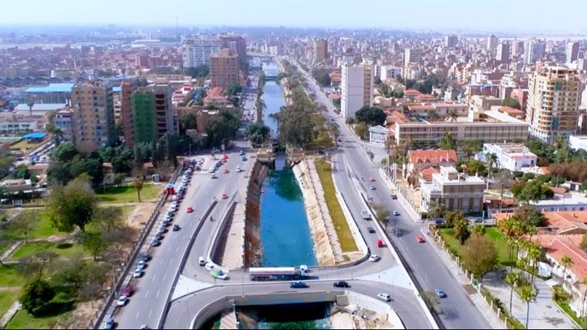(4) كوبري دوران للخلف بمدينة بالإسماعيلية