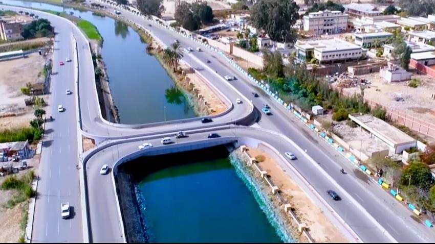 (4) كوبري دوران للخلف بمدينة بالإسماعيلية