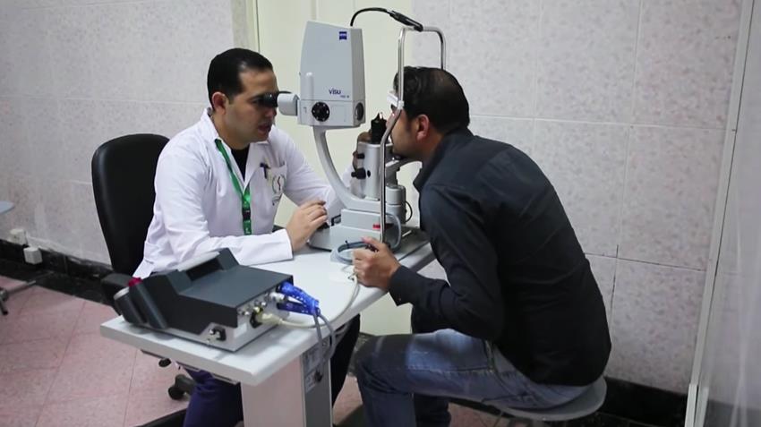 تطوير قسم الرمد بالمجمع الطبي للقوات المسلحة بالمعادي