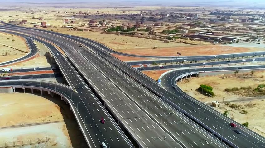 Bridge of Middle Ring Road Intersection with Ismailia Desert Road