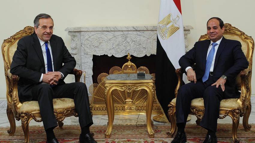 القمة الثلاثية الأولى بين مصر وقبرص واليونان