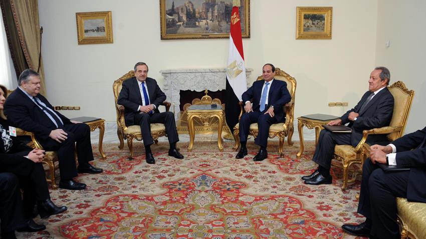 القمة الثلاثية الأولى بين مصر وقبرص واليونان