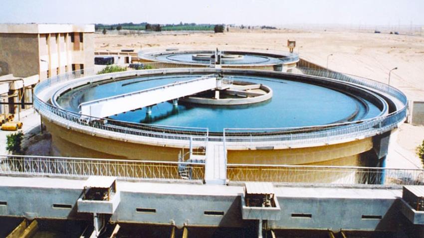 محطة صرف صحي زاوية رزين بالمنوفية