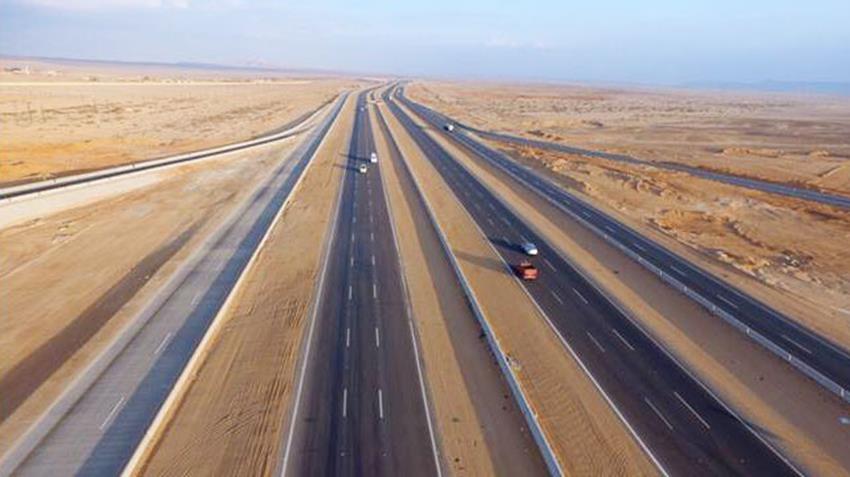 تطوير وتوسعة طريق القاهرة - السويس الصحراوي من الطريق الدائري وحتى الطريق الدائري الإقليمي