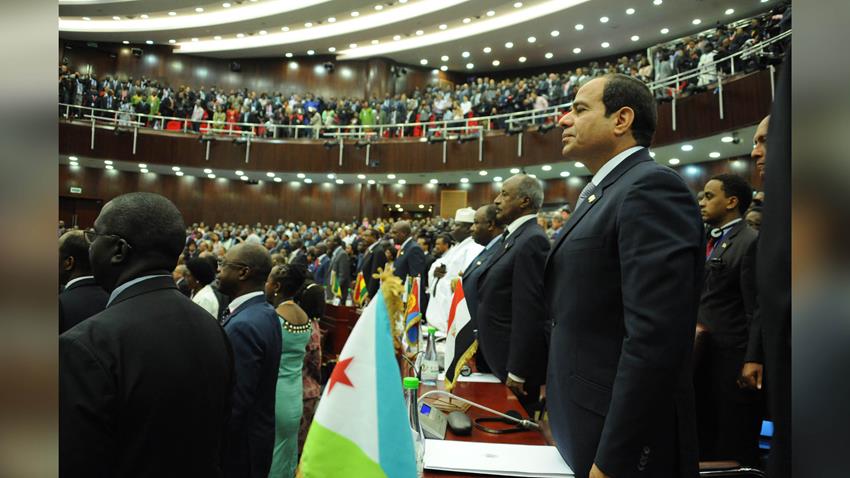 الرئيس عبد الفتاح السيسي يشارك في القمة الأفريقية