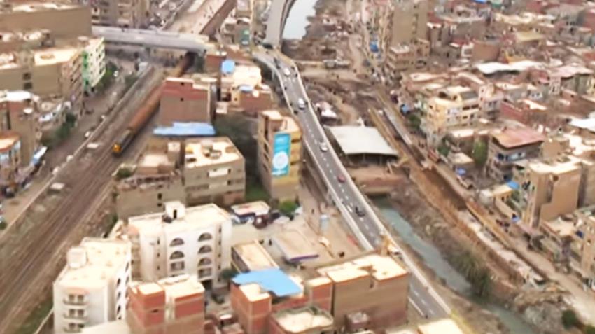 المرحلة الأولى من كوبري الشهيد صانع ماهر / أحمد السيد موسى بطلخا محافظة الدقهلية