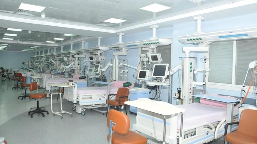إنشاء مركز الرعاية المركزة بمجمع الجلاء الطبي بالقاهرة إنشاء مركز الرعاية المركزة بمجمع الجلاء الطبي بالقاهرة
