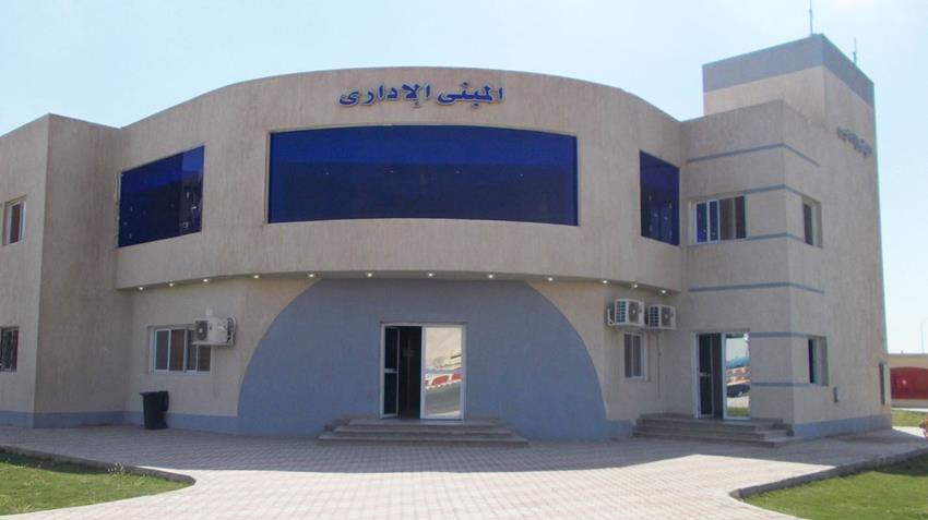 ميناء بدر الجاف بالأدبية بمحافظة السويس