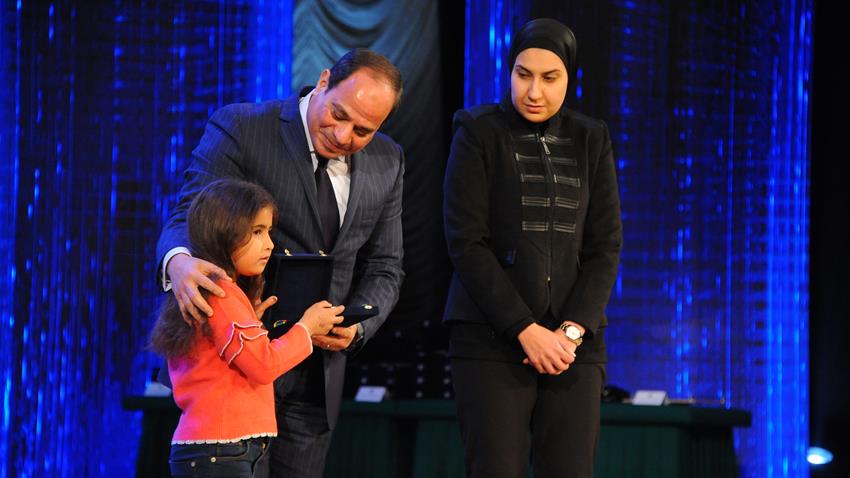 السيد الرئيس عبد الفتاح السيسي يشهد الاحتفال بعيد الشرطة السادس والستين
