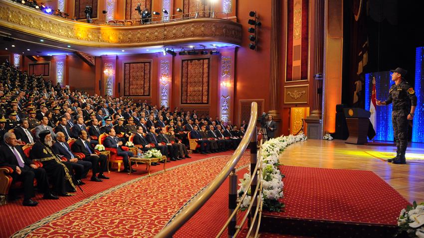 السيد الرئيس عبد الفتاح السيسي يشهد الاحتفال بعيد الشرطة السادس والستين