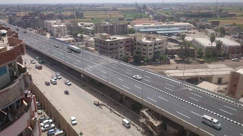 كوبري دمنهور العلوي على طريق القاهرة / الإسكندرية الزراعي