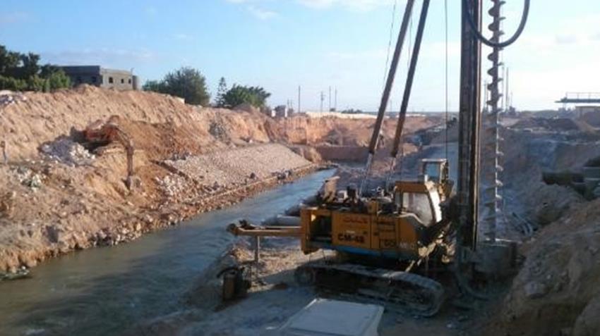 مشروعات الخطة العاجلة بغرب الدلتا لمواجهة أخطار السيول