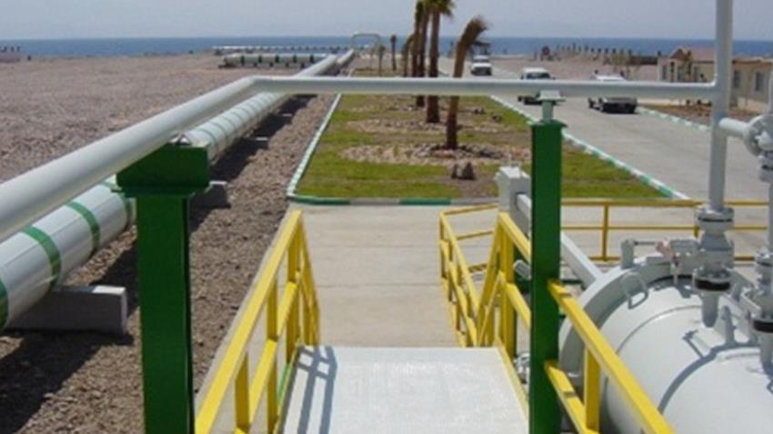 خط دهشور / الواسطى 36 بوصة وطول 65 كم
