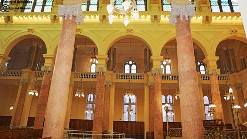 ترميم المعبد اليهودي (الياهو هانبى) بالإسكندرية