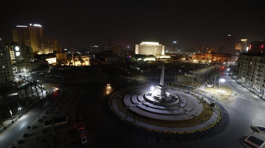 تطوير ميدان التحرير والإضاءة الخارجية للمتحف المصري بالتحرير