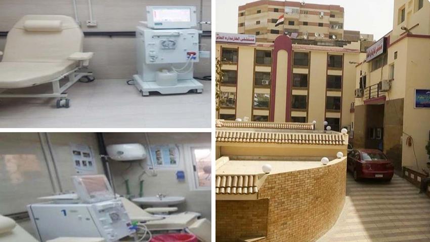 تطوير مستشفى الخازندارة العام بمحافظة القاهرة