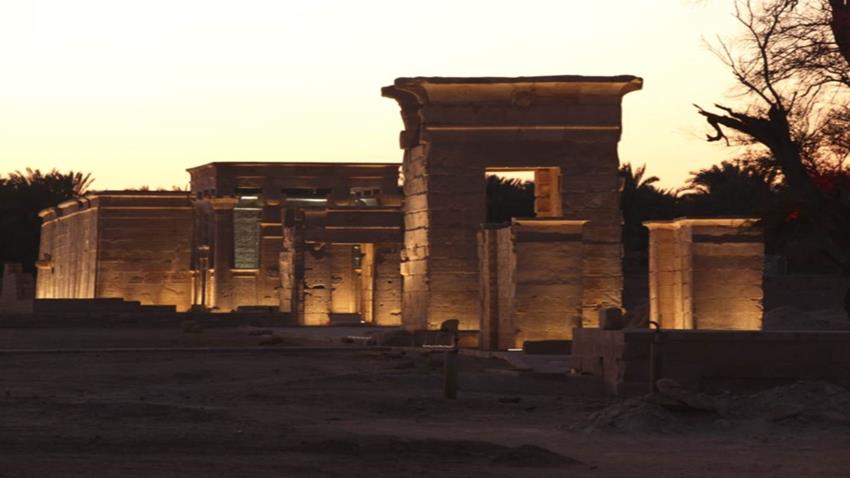ترميم معبد هىبس بالواحات الخارجة
