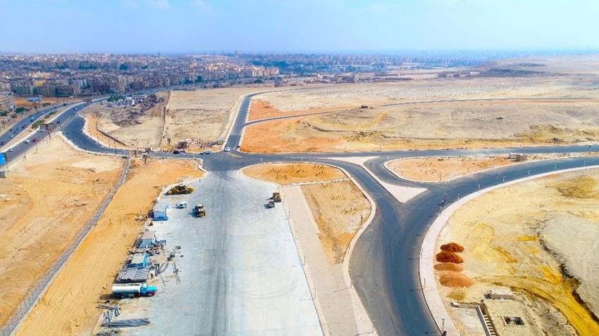تطوير منطقة هضبة الأهرامات الأثرية بالجيزة