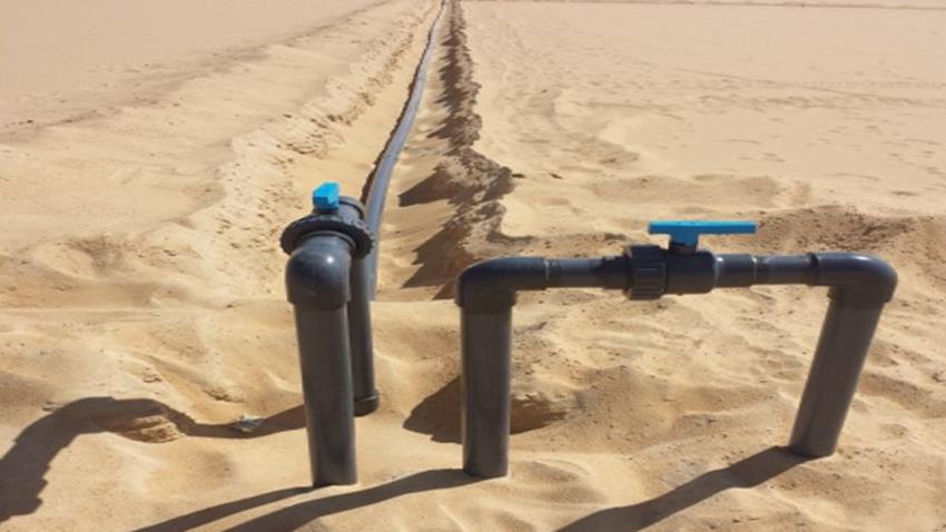 استصلاح عشرة آلاف فدان بالفرافرة