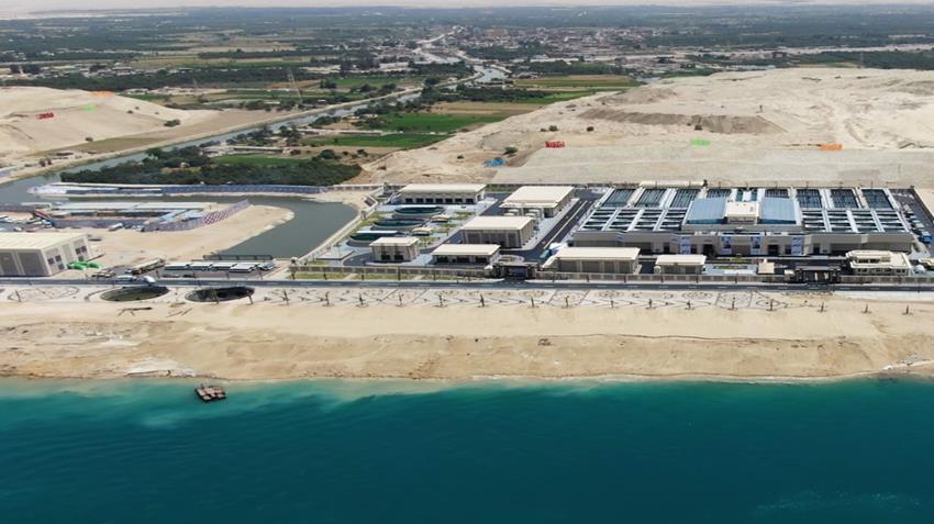 محطتي رفع مياه على مصرف المحسمة غر ب قناة السويس