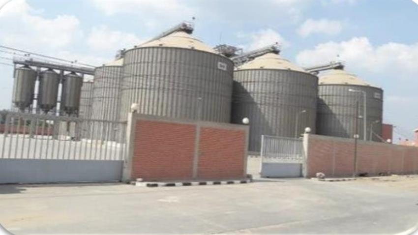 La construction du silo à grains à Menouf / Al-Menoufia