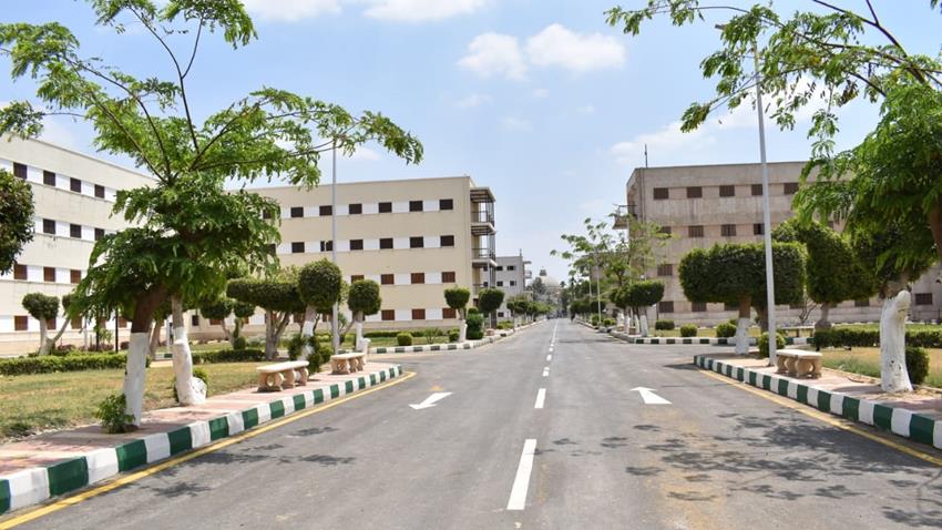 إنشاء كلية علوم الملاحة وتكنولوجيا الفضاء بجامعة بني سويف