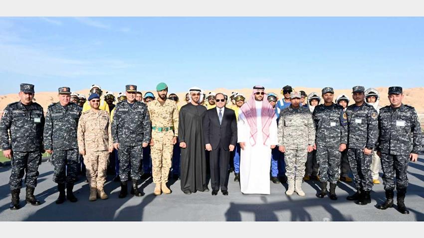 الرئيس عبد الفتاح السيسي يفتتح "قاعدة برنيس" أكبر قاعدة عسكرية بمنطقة البحر الأحمر 15/01/2020