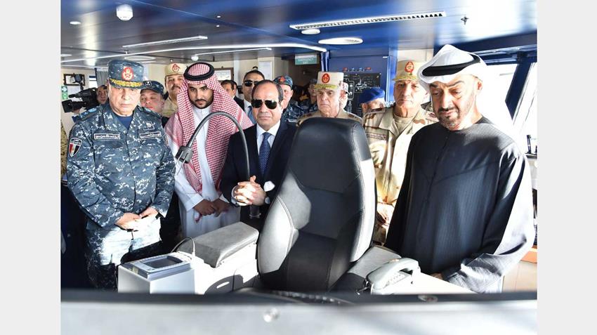 الرئيس عبد الفتاح السيسي يفتتح "قاعدة برنيس" أكبر قاعدة عسكرية بمنطقة البحر الأحمر 15/01/2020