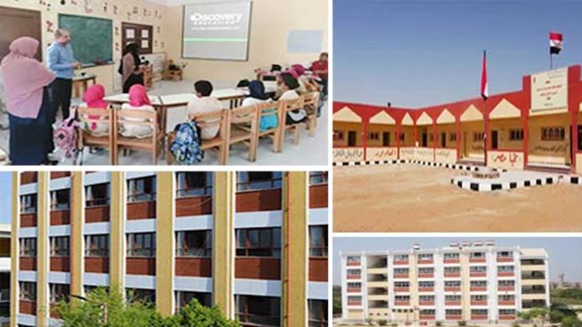 إنشاء وتطوير 103 مدرسة بمختلف المراحل التعليمية بمحافظة أسوان