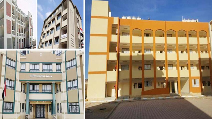 إنشاء وتطوير 229 مدرسة بمختلف المراحل التعليمية بمحافظة المنوفية