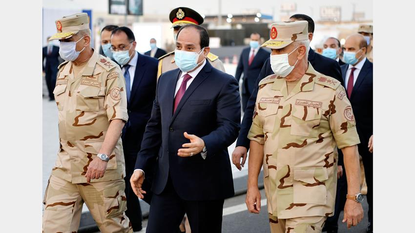 إنشاء مجمع مستشفيات القوات المسلحة للعزل الصحي