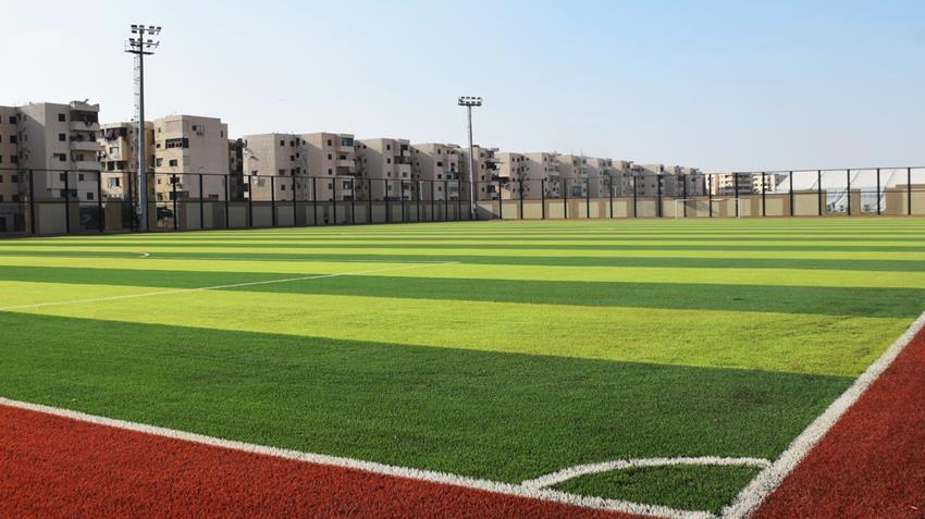 إنشاء مدينة الأسمرات الشبابية والرياضية