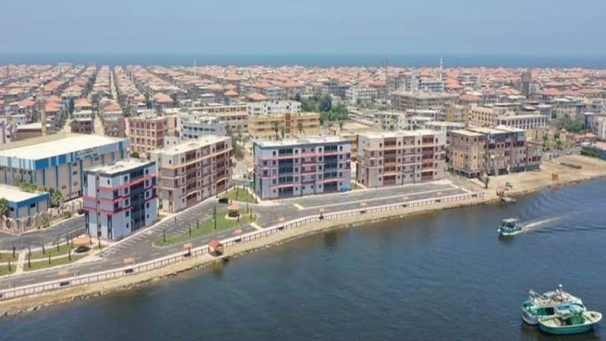 تطويــر منطقتي شمـال وجنـوب الصياديـن بمدينـة رأس البـر بمحافظة دمياط