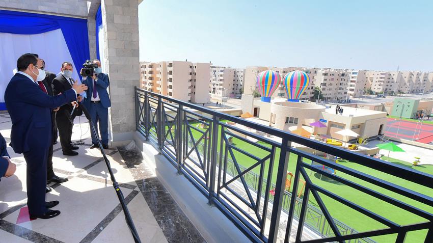 الرئيس عبد الفتاح السيسى يفتتح مشروع الأسمرات 3 وعددًا من مشروعات الإسكان بالمدن الجديدة