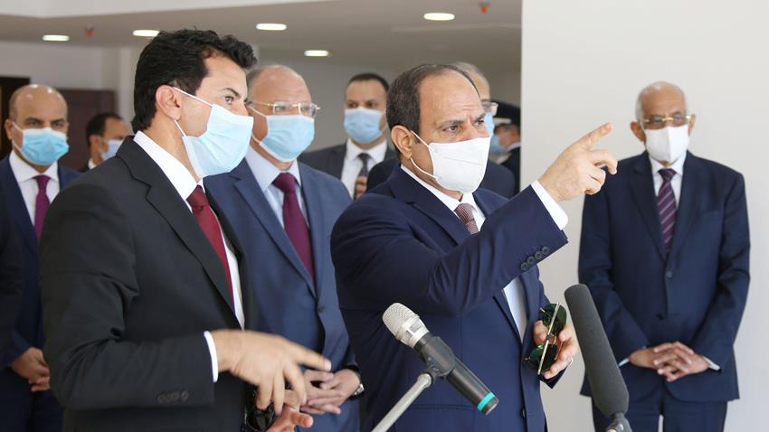 الرئيس عبد الفتاح السيسى يفتتح مشروع الأسمرات 3 وعددًا من مشروعات الإسكان بالمدن الجديدة