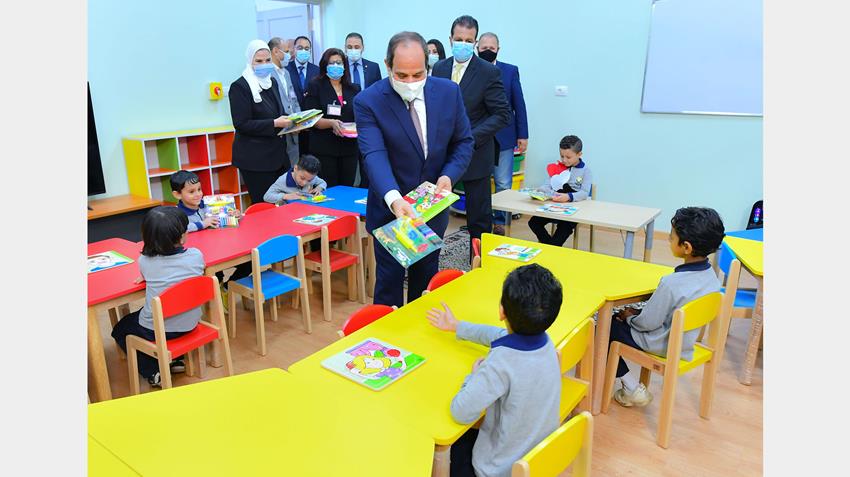الرئيس عبد الفتاح السيسى يفتتح مشروع الأسمرات 3 وعددًا من مشروعات الإسكان بالمدن الجديدة