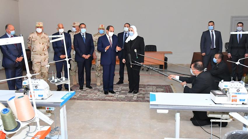 الرئيس عبد الفتاح السيسى يفتتح مشروع الأسمرات 3 وعددًا من مشروعات الإسكان بالمدن الجديدة