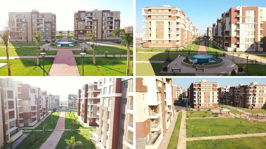 الإسكان المتوسط بمدينة السادات بمحافظة المنوفية