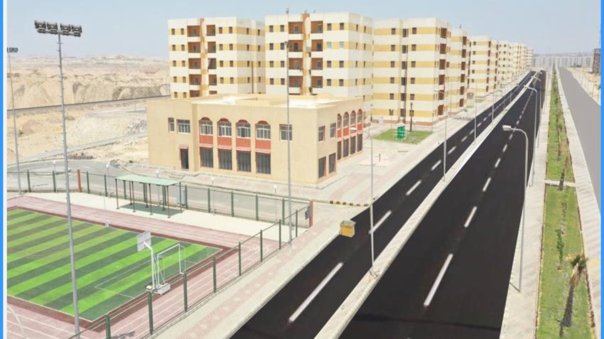 الإسكان الاجتماعي بحدائق أكتوبر بمحافظة الجيزة
