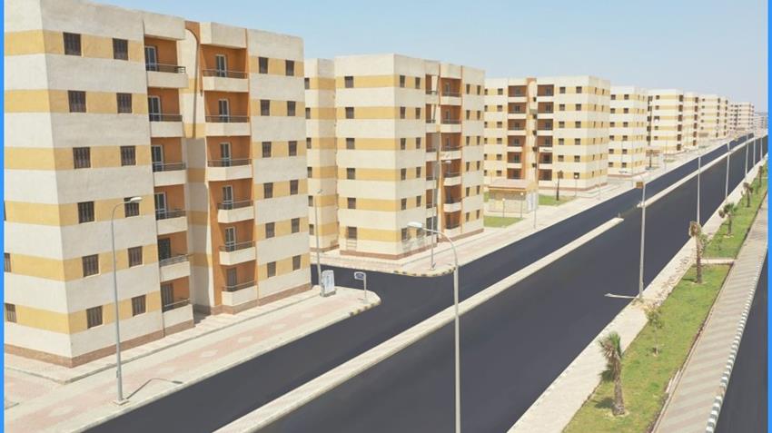 الإسكان الاجتماعي بحدائق أكتوبر بمحافظة الجيزة