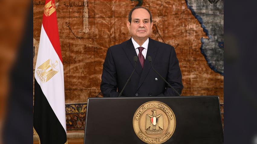خطبة الرئيس عبد الفتاح السيسي بمناسبة الاحتفال بذكرى ثورة 23 يوليو