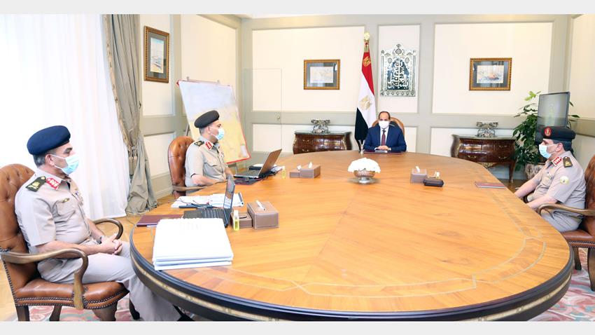 الرئيس عبد الفتاح السيسي يوجه القوات المسلحة بالاستمرار في الحفاظ على الكفاءة وأعلى درجات الجاهزية