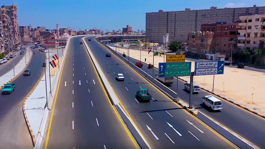 إنشاء 7 كباري علوية على محور المحمودية