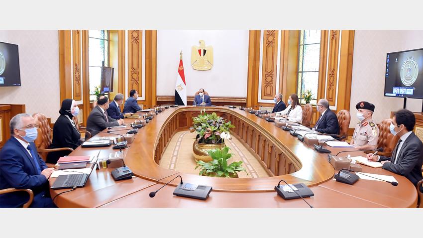 الرئيس عبد الفتاح السيسي يتابع الخطة الاستراتيجية الخاصة بالنهوض بالمحاصيل الزراعية والإنتاج الزراعي 6-9-2020