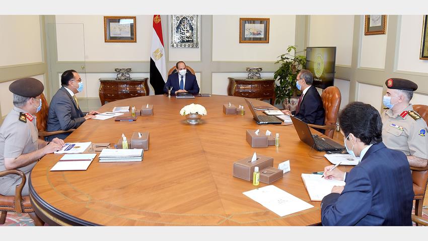 الرئيس عبد الفتاح السيسي يوجه بصياغة منظومة إلكترونية حديثة لتنظيم البناء العقاري واستغلال الأراضي 08/09/2020