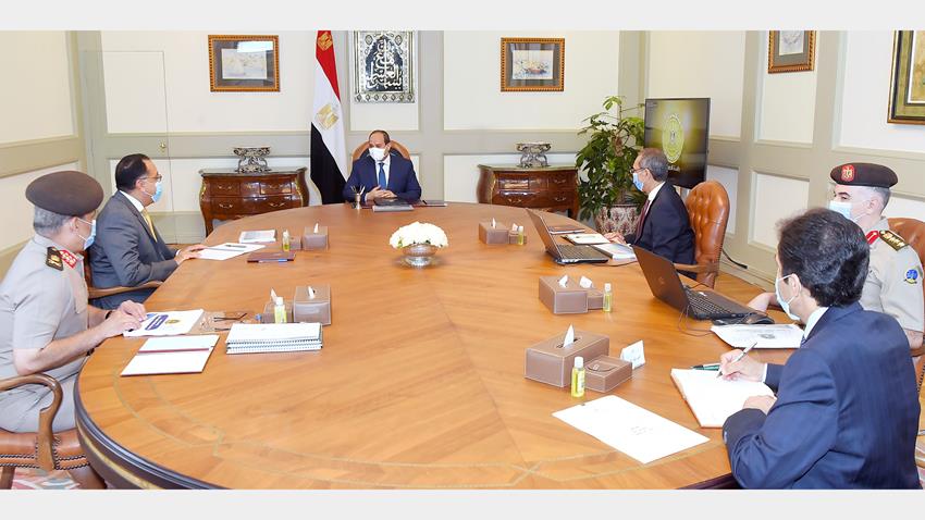 الرئيس عبد الفتاح السيسي يوجه بصياغة منظومة إلكترونية حديثة لتنظيم البناء العقاري واستغلال الأراضي 08/09/2020