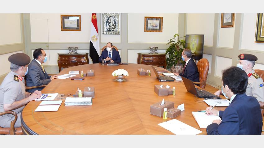 الرئيس عبد الفتاح السيسي يوجه بصياغة منظومة إلكترونية حديثة لتنظيم البناء العقاري واستغلال الأراضي 08/09/2020